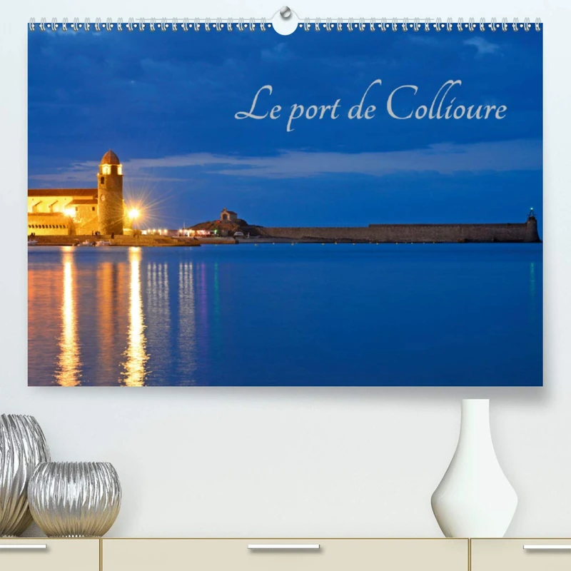 Le port de Collioure (Premium, hochwertiger DIN A2 Wandkalender 2021, Kunstdruck in Hochglanz): Un fort beau port (Calendrier mensuel, 14 Pages )