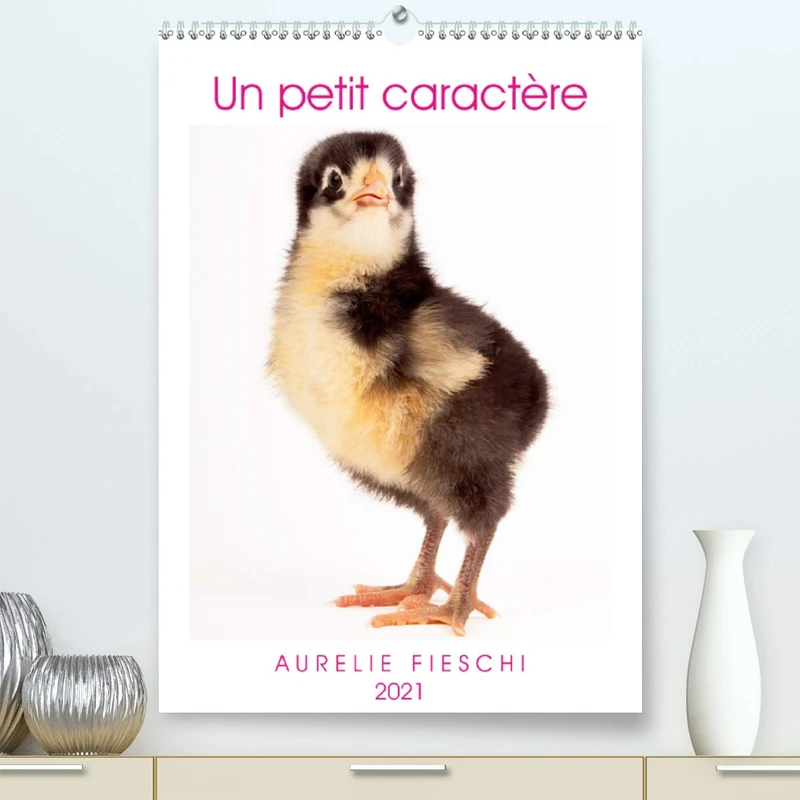 Un petit caractère (Premium, hochwertiger DIN A2 Wandkalender 2021, Kunstdruck in Hochglanz): Si jeunes et déjà si expressifs ! (Calendrier mensuel, 14 Pages )