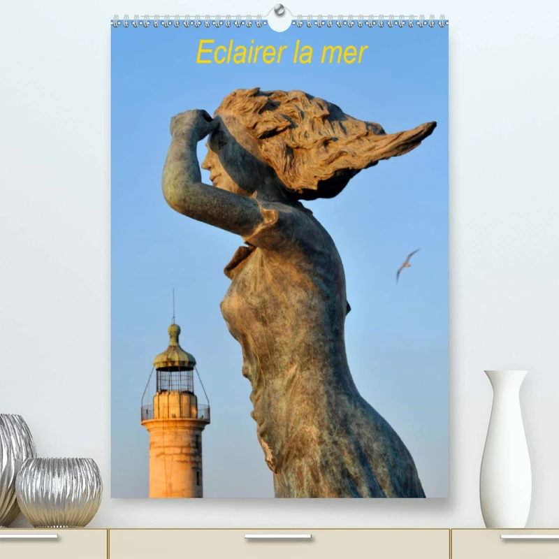 Eclairer la mer (Premium, hochwertiger DIN A2 Wandkalender 2021, Kunstdruck in Hochglanz): Les phares de la région Occitanie (Calendrier mensuel, 14 Pages )