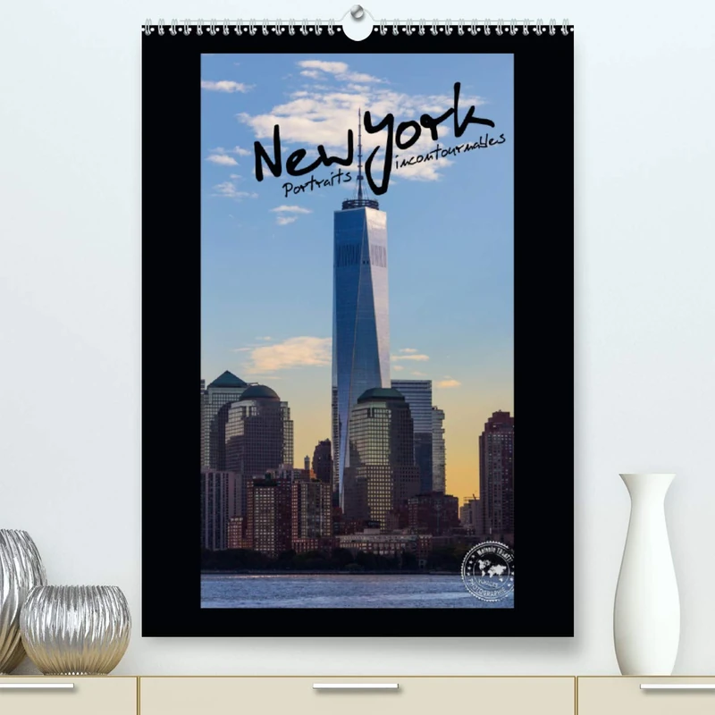 New York - Portraits incontournables (Premium, hochwertiger DIN A2 Wandkalender 2021, Kunstdruck in Hochglanz): Photographies pour découvrir la ville ... au monde (Calendrier mensuel, 14 Pages )