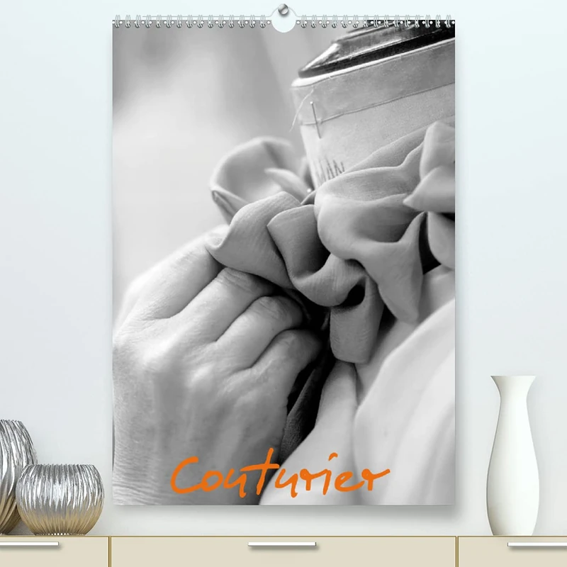Couturier (Premium, hochwertiger DIN A2 Wandkalender 2022, Kunstdruck in Hochglanz): Atelier de haute-couture (Calendrier mensuel, 14 Pages )