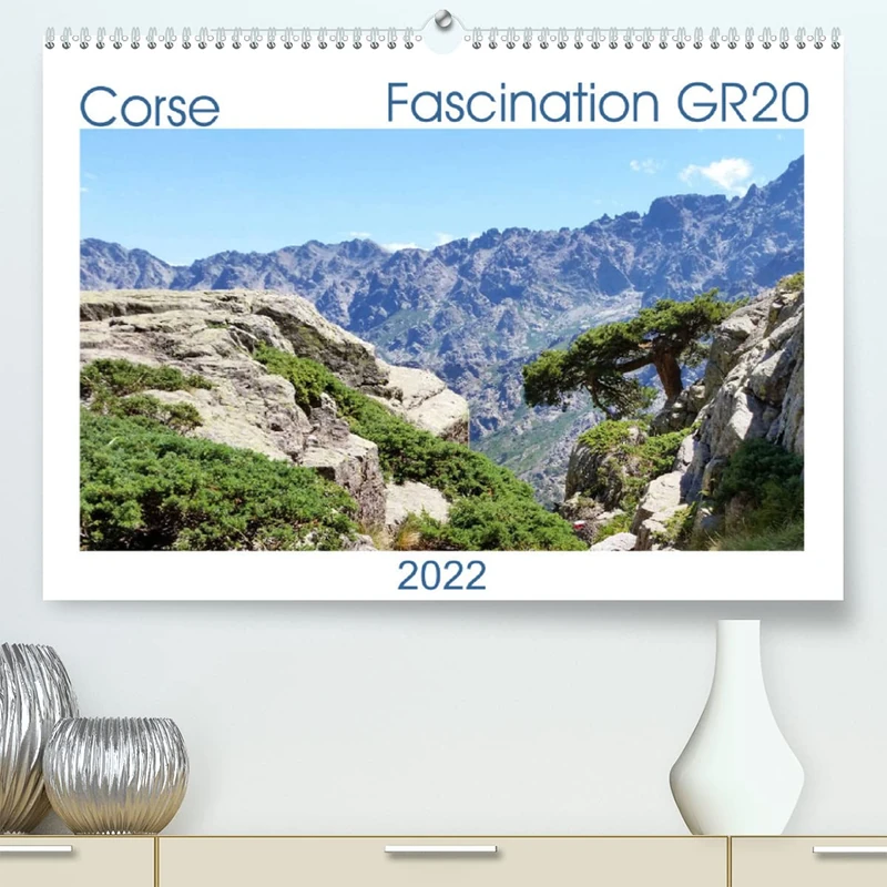Corse - Fascination GR20 (Premium, hochwertiger DIN A2 Wandkalender 2022, Kunstdruck in Hochglanz): Impressions d'une fantastique randonnée longue distance (Calendrier mensuel, 14 Pages )