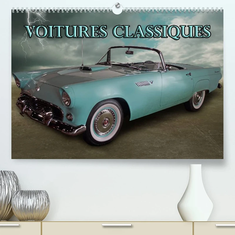 Voitures classiques (Premium, hochwertiger DIN A2 Wandkalender 2023, Kunstdruck in Hochglanz): Voitures du bon vieux temps (Calendrier mensuel, 14 Pages )