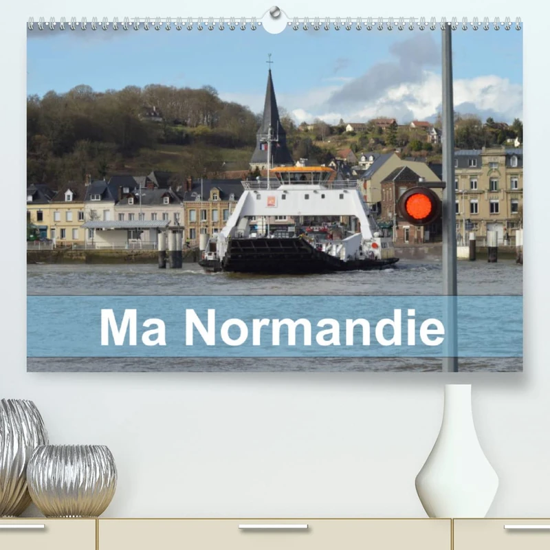MA NORMANDIE (Premium, hochwertiger DIN A2 Wandkalender 2023, Kunstdruck in Hochglanz): Lieux typiques de cette région de la Seine à la mer. (Calendrier mensuel, 14 Pages )