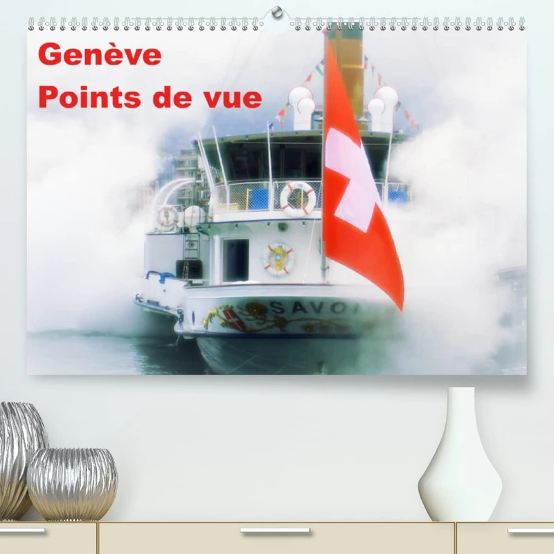 Genève Points de vue (Premium, hochwertiger DIN A2 Wandkalender 2023, Kunstdruck in Hochglanz): Points de vue, un autre regard porté sur la ville de ... son canton. (Calendrier mensuel, 14 Pages ) - Image 1