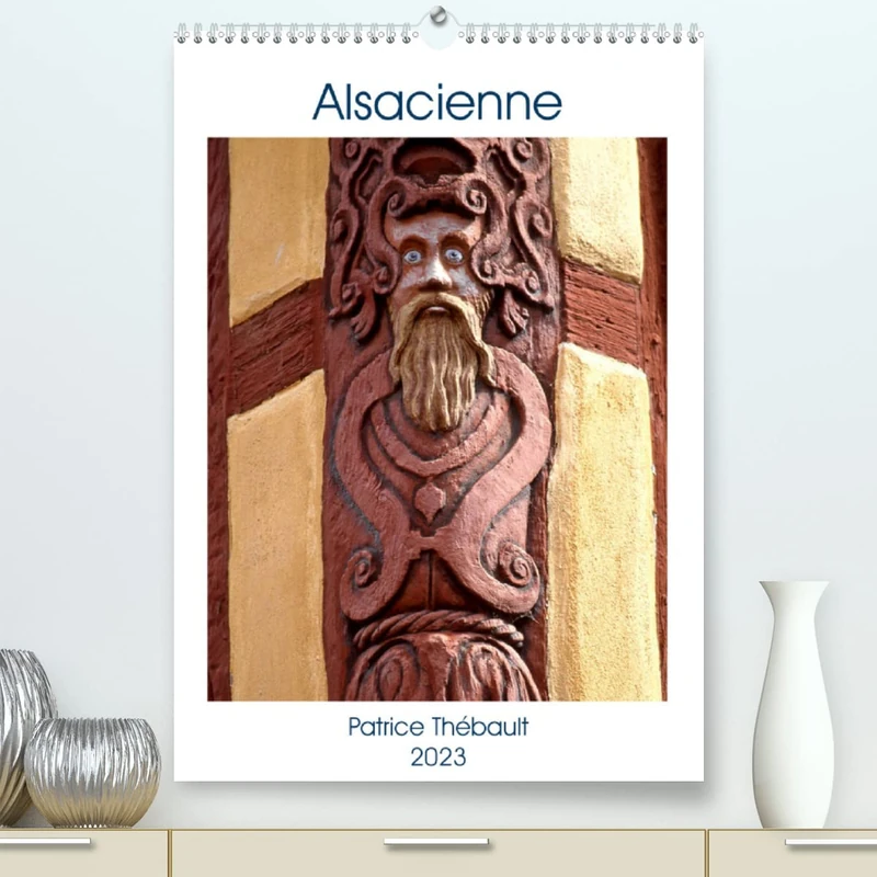 Alsacienne (Premium, hochwertiger DIN A2 Wandkalender 2023, Kunstdruck in Hochglanz): La région alsacienne en images (Calendrier mensuel, 14 Pages )