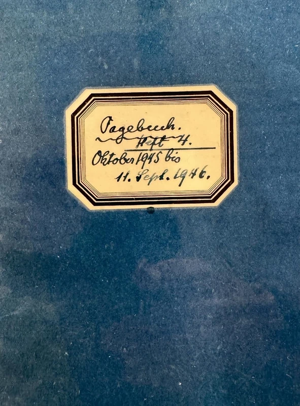 Otto Wilhelm Pfleghard (1869 - 1958): Tagebücher eines bedeutenden Architekten - Heft 4 - Image 1