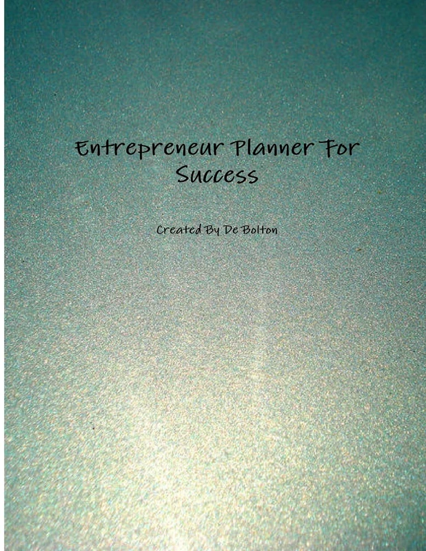 Entrepreneur Planner for Success Lh