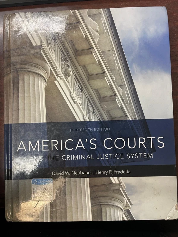 America's Courts and the Criminal Justice System (Mindtap Course List)