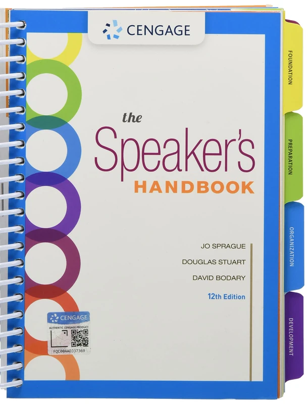 The Speaker's Handbook, Spiral bound Version (Mindtap Course List)