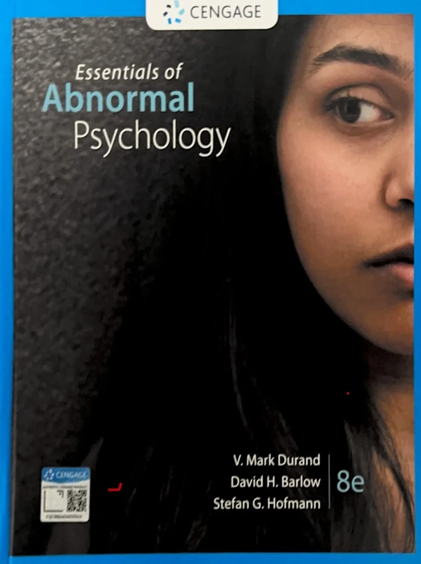 Essentials of Abnormal Psychology (Mindtap Course List)
