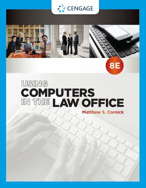 Using Computers in the Law Office (Mindtap Course List)