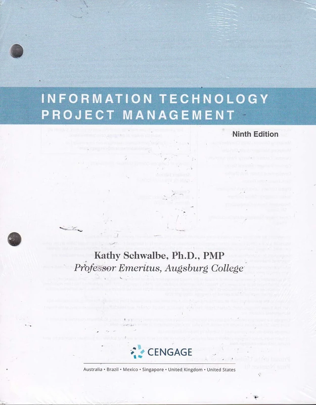 Information Technology Project Management, Loose-Leaf Version (Mindtap Course List)