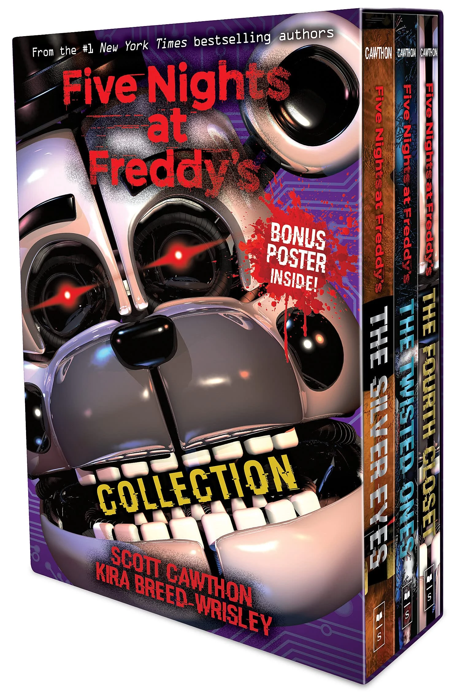 Five Nights at Freddy's original trilogy boxset: Silver Eyes, Twisted Ones & Fourth Closet: The Silver Eyes / The Twisted Ones / The Fourth Closet