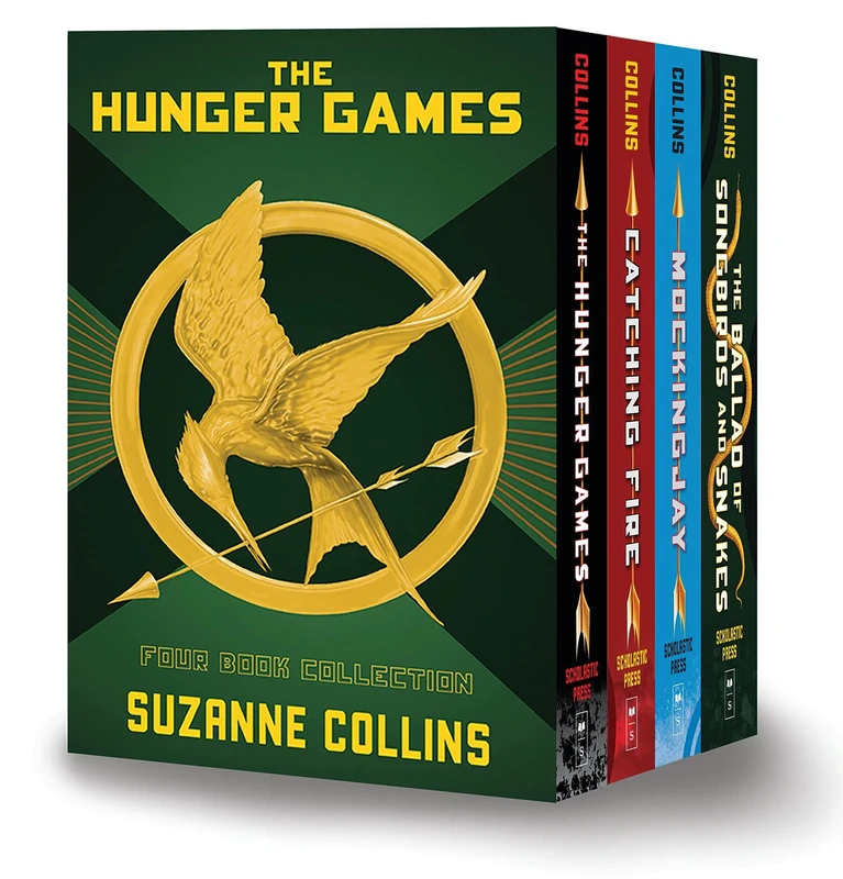 The Hunger Games 4-Book Hardback Box-Set (The Hunger Games, Catching Fire, Mockingjay, The Ballad of Songbirds and Snakes)