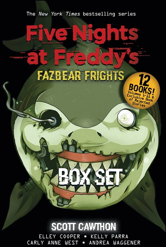 Fazbear Frights Boxed Set: 12 Books! Volume 1-12 & Exclusive Book of Rejected Stories (Five Nights at Freddy's)