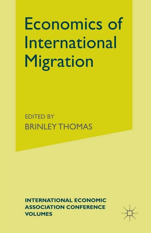 MACMILLAN Economics of International Migration - Book