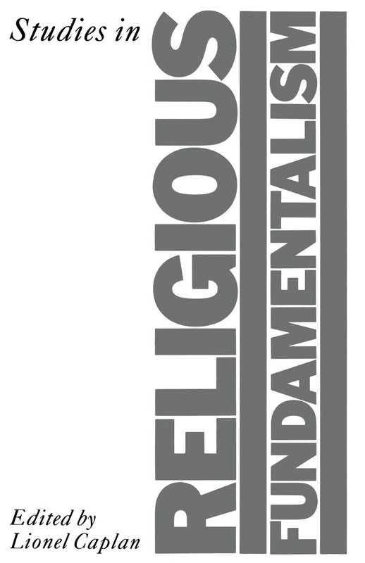 Studies in Religious Fundamentalism