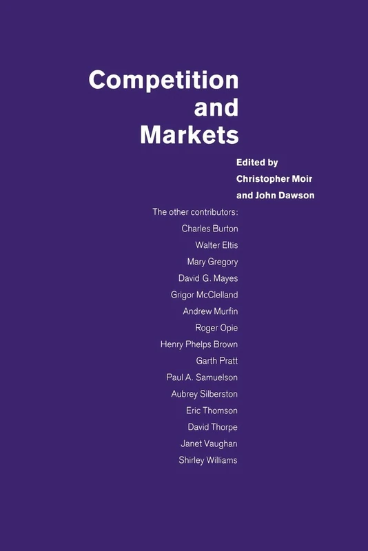 Competition and Markets: Essays in Honour of Margaret Hall - Image 1