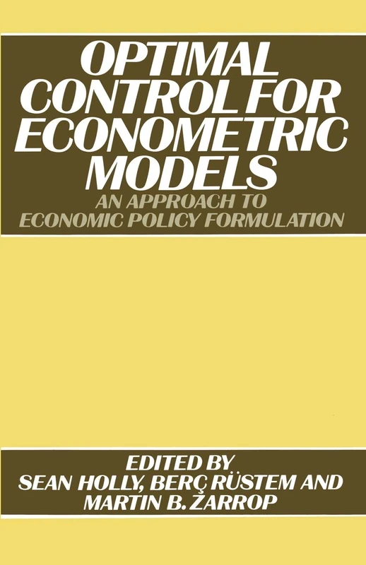 Optimal Control for Econometric Models: An Approach to Economic Policy Formulation - Image 1