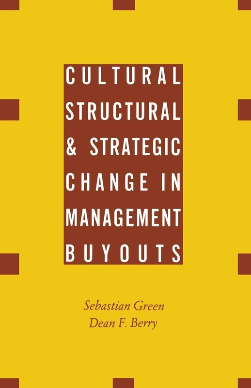 Cultural, Structural and Strategic Change in Management Buyouts - Image 1