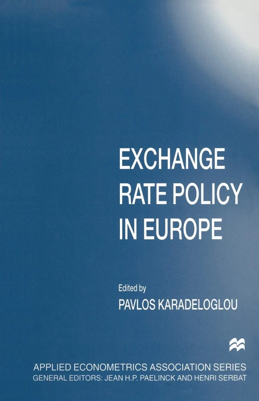 Exchange Rate Policy in Europe (Applied Econometrics Association Series) - Image 1