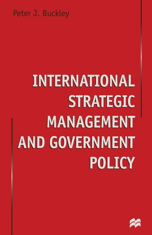 International Strategic Management and Government Policy - Image 1