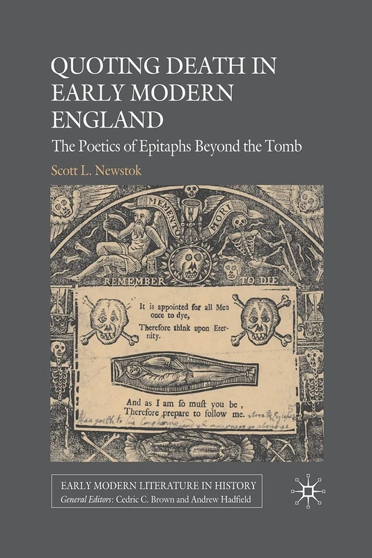 Quoting Death in Early Modern England - Literary Theory Book