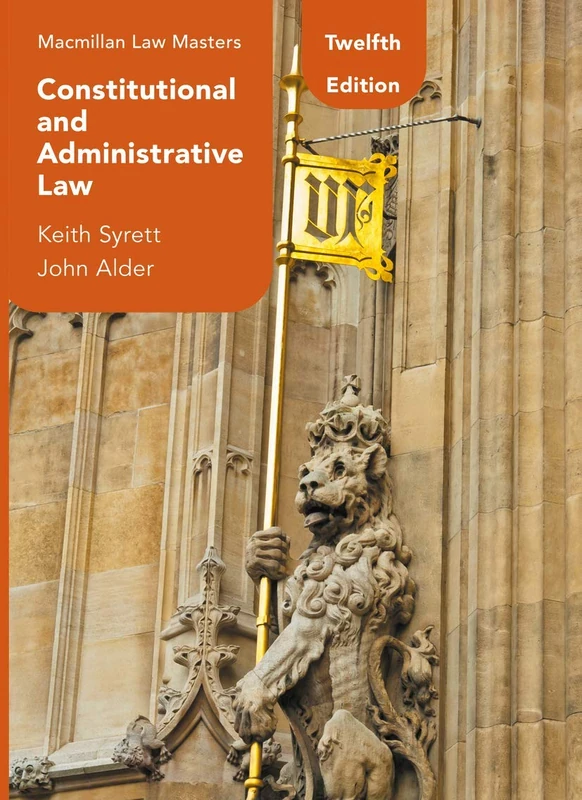 Constitutional and Administrative Law (Hart Law Masters)