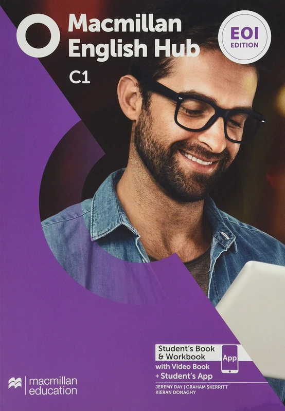 Macmillan English Hub EOI Edition C1 Student's Book & Workbook with Video Book + Student's App