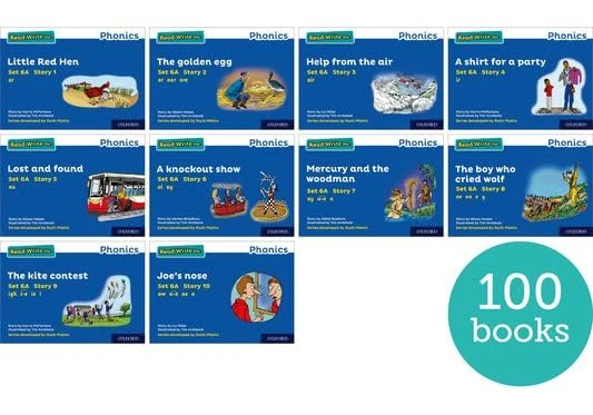 Blue Set 6 More Storybooks (Pack of 100) (Read Write Inc. Phonics More Storybooks)