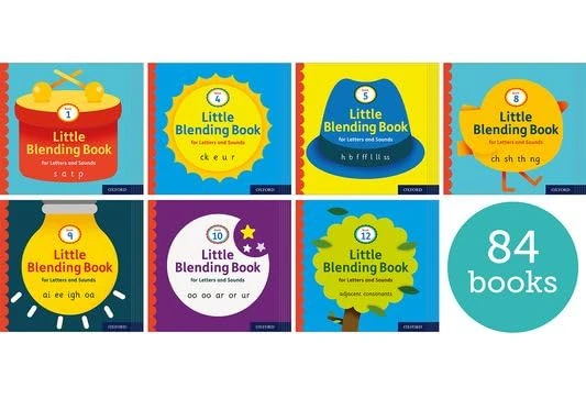 Pack of 84 (Little Blending Books for Letters and Sounds)