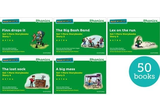 Green Set 1 More Storybooks (Pack of 50) (Read Write Inc. Phonics More Storybooks)