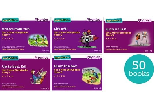 Purple Set 2 More Storybooks (Pack of 50) (Read Write Inc. Phonics More Storybooks)