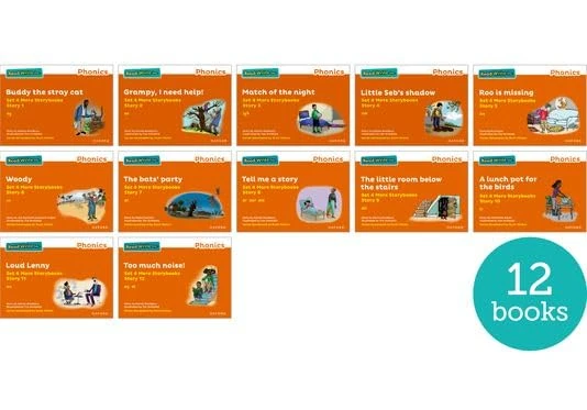 Orange Set 4 More Storybooks (Mixed Pack of 12) (Read Write Inc. Phonics More Storybooks)