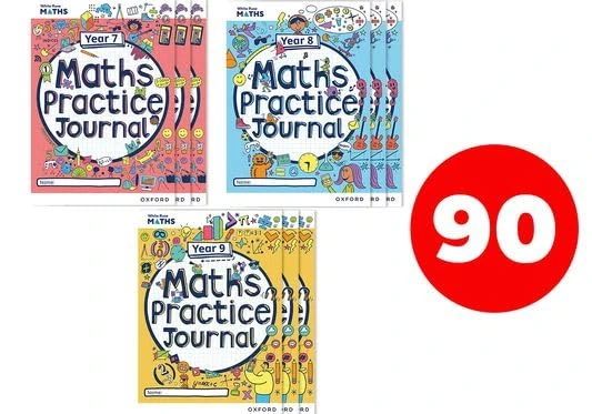 White Rose Maths Practice Journals Key Stage 3 Easy Buy Pack - Image 1