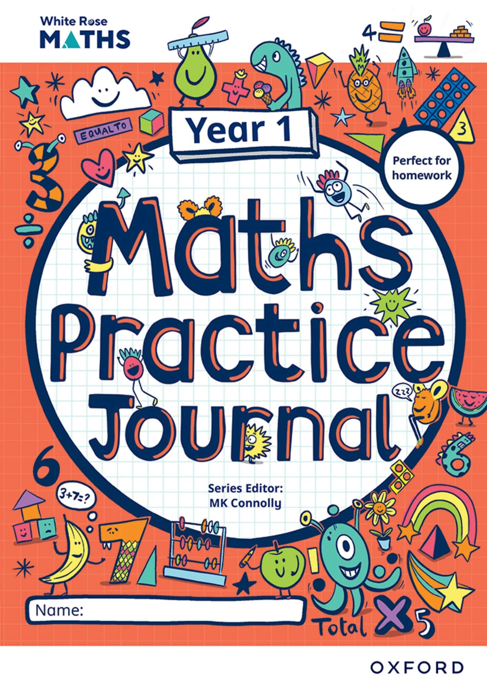 White Rose Maths Practice Journals Year 1 Workbook: Single Copy
