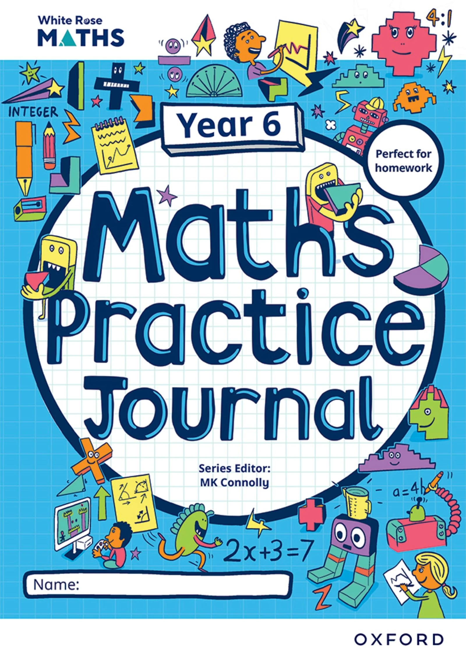 White Rose Maths Practice Journals Year 6 Workbook: Single Copy