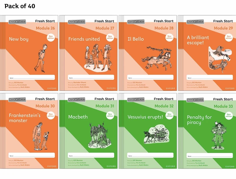 2024 Modules 26-33 - Pack of 40 (Read Write Inc. Fresh Start: 2024 Edition)