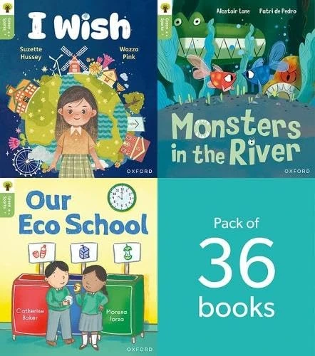 Oxford Reading Tree Green Sparks: level 1 LEVEL 1 PACK of 36