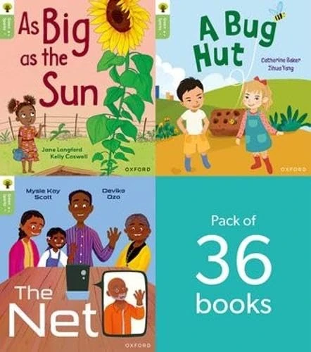 Oxford Reading Tree Green Sparks: Level 1+ LEVEL 1+ PACK of 36