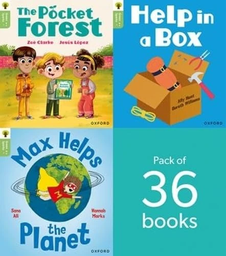 Oxford Reading Tree Green Sparks: Level 4 LEVEL 4 PACK of 36