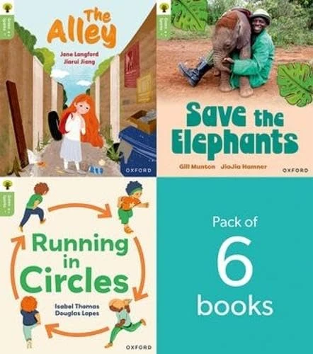 Oxford Reading Tree Green Sparks: Level 6 LEVEL 6 PACK of 6