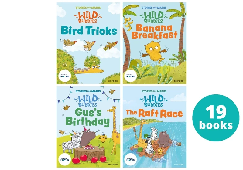 Stories for Maths: EYFS: Wild Buddies (19 book pack)