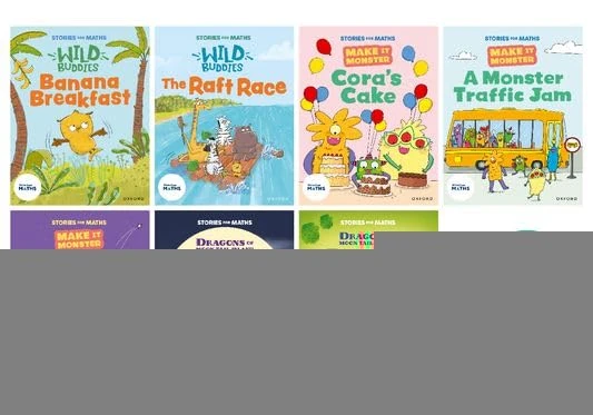 Stories for Maths: Picture bks to reinforce maths learning YR-Y2/P1-P3 147 bk pk