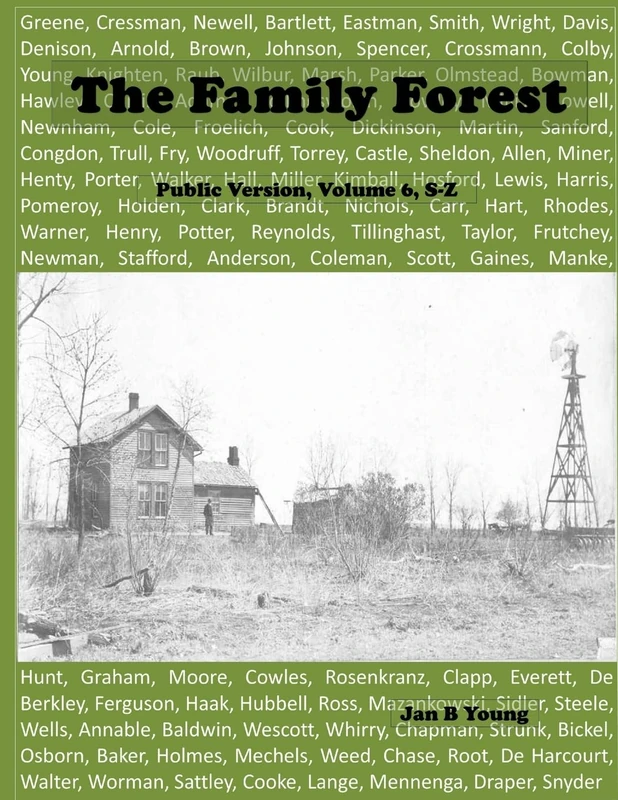 Family Forest: Public Version Volume 6 S-Z