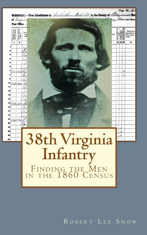 38th Virginia Infantry: Finding the Men in the 1860 Census - Image 1
