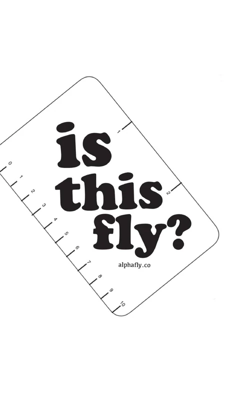 The official alphafly guidebook: is this fly?