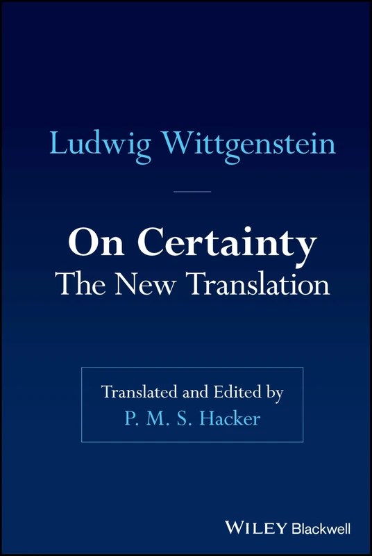 On Certainty: The New Translation