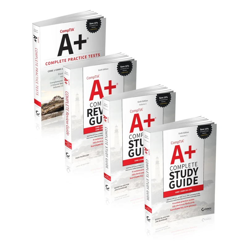 CompTIA A+ Complete Certification Kit: Core 1 Exam 220-1201 and Core 2 Exam 220-1202: CompTIA A+ Complete Study Guide Vol 1: Core 1 Exam 220-1201 / ... A+ Complete Review Guide (Sybex Study Guide)